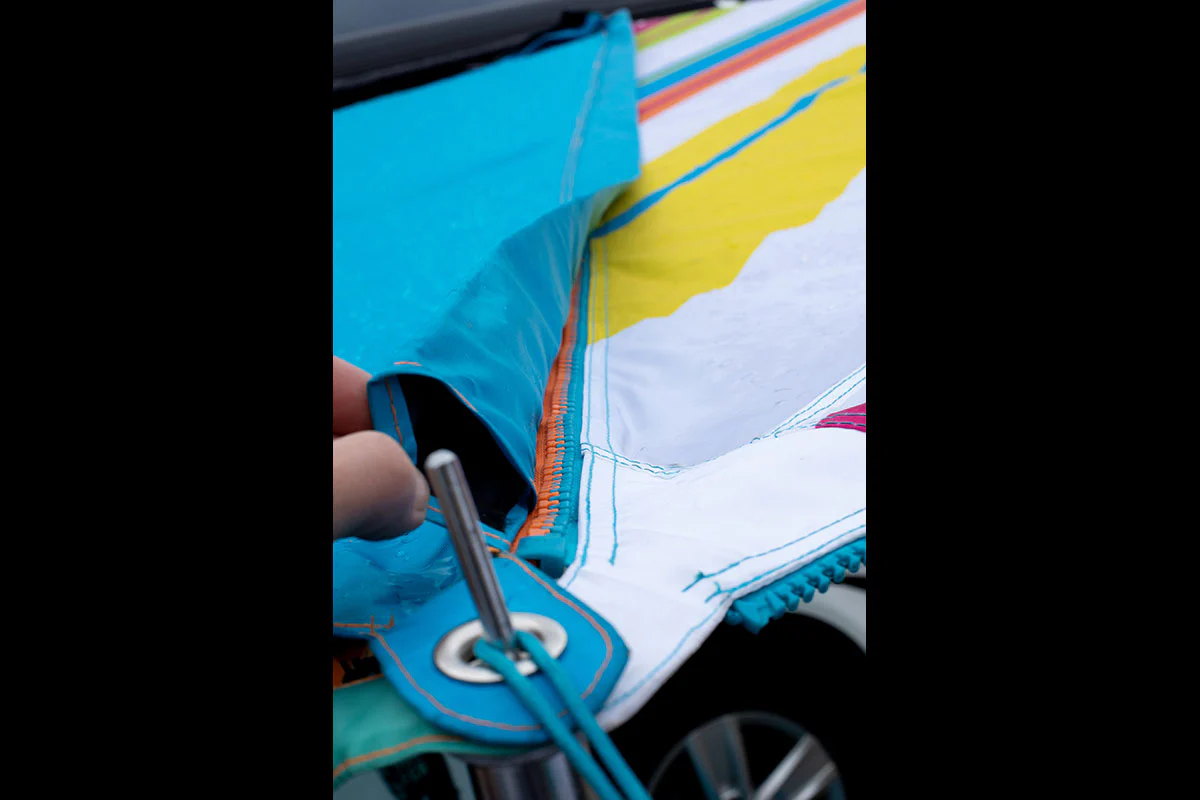 Verbindbares Sonnensegel „TC-Zip-Protect Canvas" - Image 4